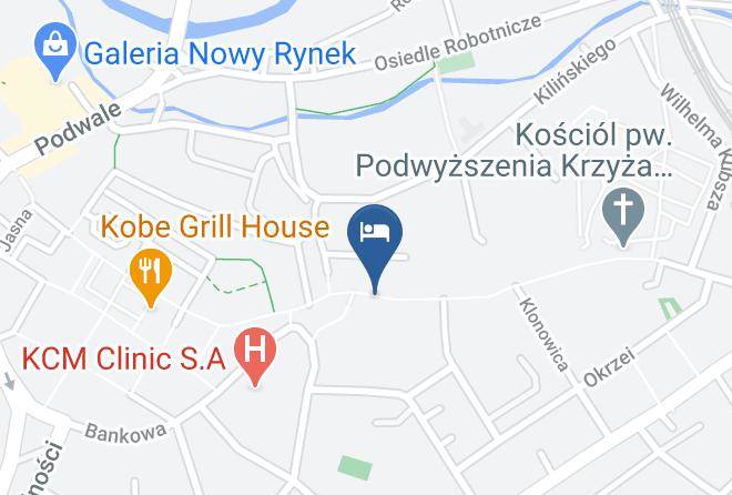 Jelenia Gora - Europa Hotel Maps