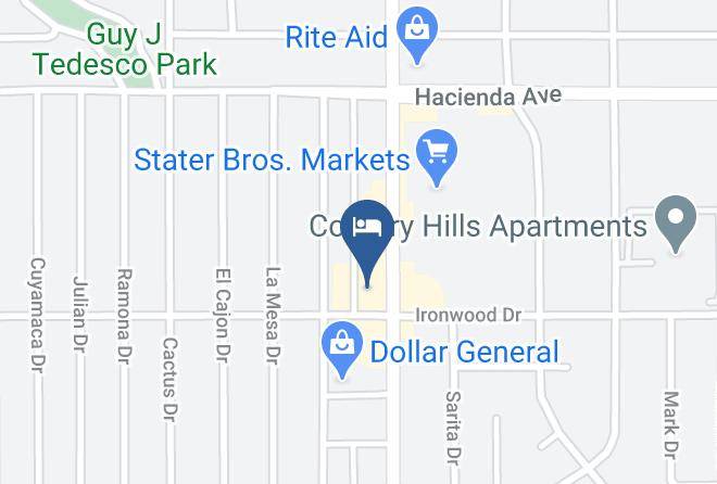 Europa Inn & Suites Map