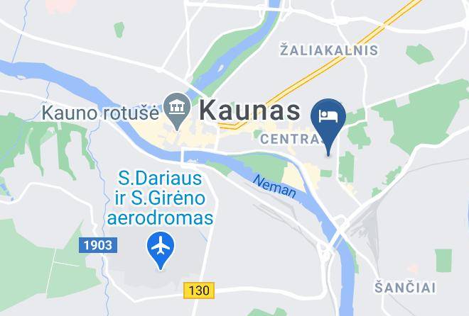 Kaunas - Europa Royale Kaunas Hotel Maps
