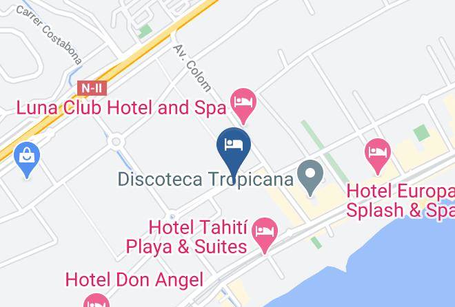 Barcelona - Europa Square Apts Maps