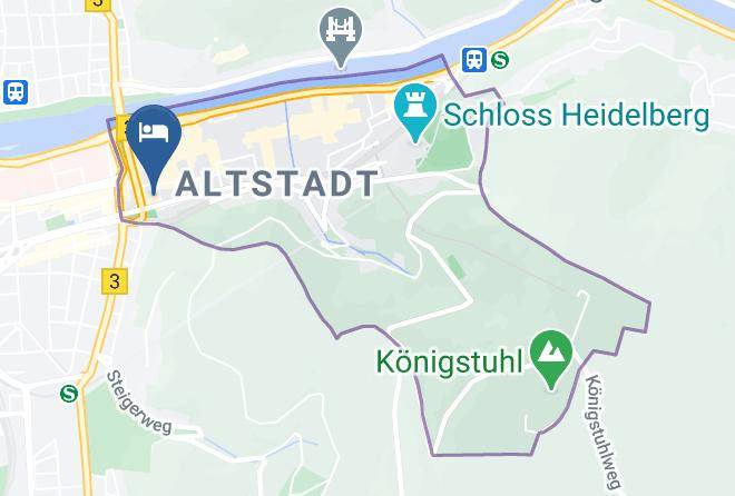 Heidelberg - Hotel Europaischer Hof Heidelberg Maps