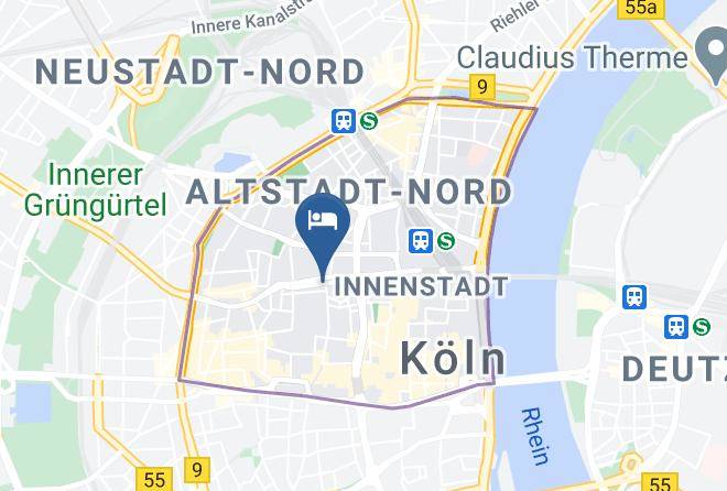 Hotel Europaischer Hof Am Dom Map