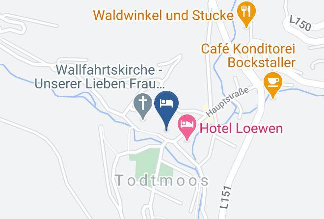 Waldshut - Europaisches Jugendgastehaus Todtmoos Maps