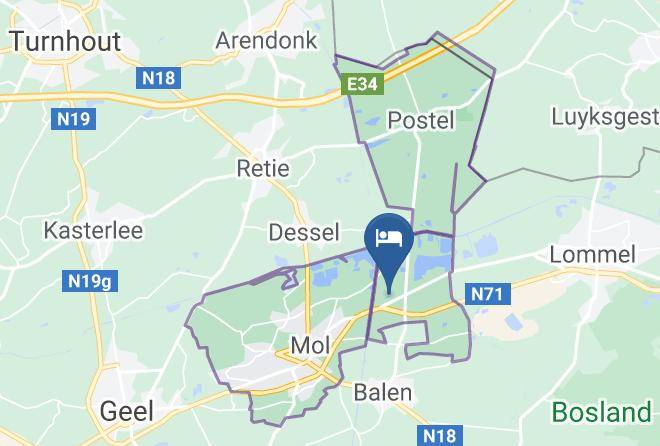 Europarcs Resort De Kempen Map