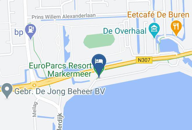Europarcs Resort Markermeer Map