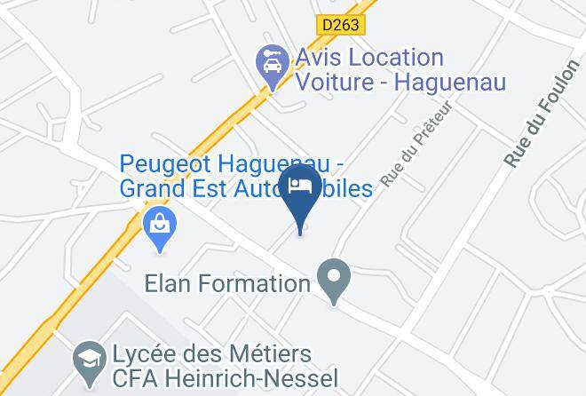 Bas Rhin - Europe Haguenau Hotel Restaurant & Spa Maps