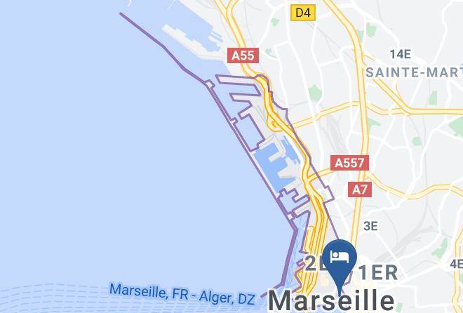 Bouches Du Rhone - Hotel Hermes Vieux Port Maps