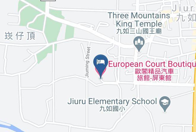Pingtungnty - European Court Boutique Motel Maps