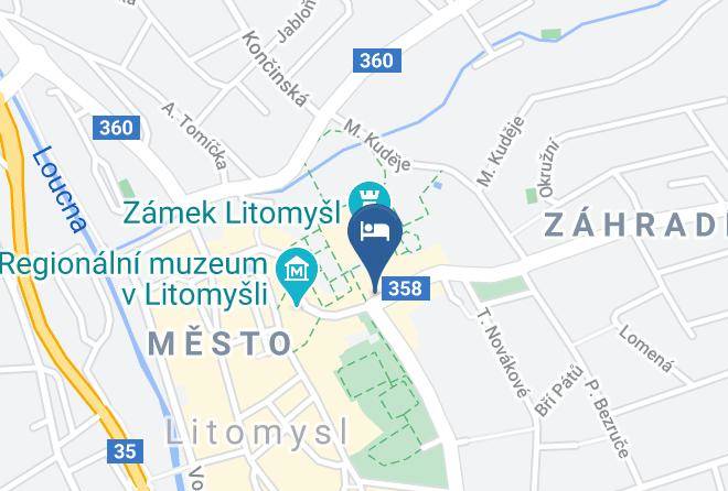 Svitavy - European Training Center Ymca Europe Training Center Maps