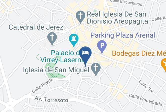 Eurostars Asta Regia Map