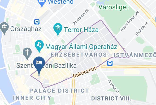 Eurostars Danube Budapest Map