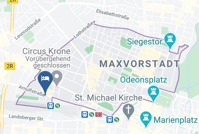 Munich District - Eurostars Grand Central Hotel Maps