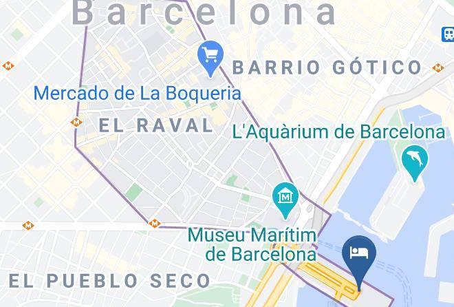 Barcelona - Eurostars Grand Marina Maps