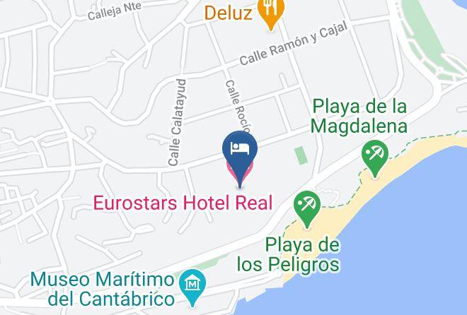 Eurostars Royal Hotel Map