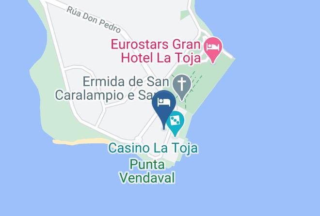 Pontevedra - Eurostars Isla De La Toja Maps