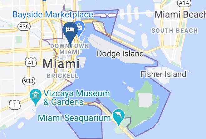 Miami Dade - Eurostars Langford Maps