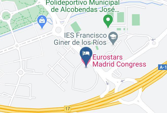 Eurostars Madrid Congress Map