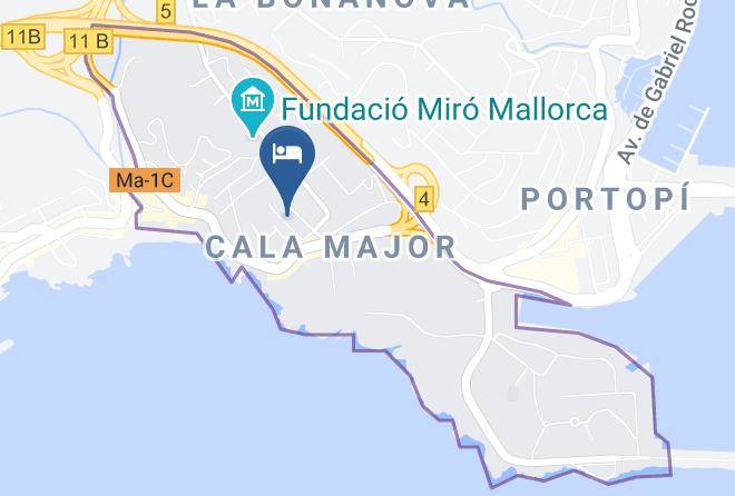 Baleares - Eurostars Marivent Maps