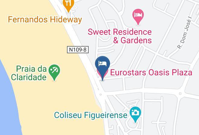 Figueira Da Foz - Eurostars Oasis Plaza Maps