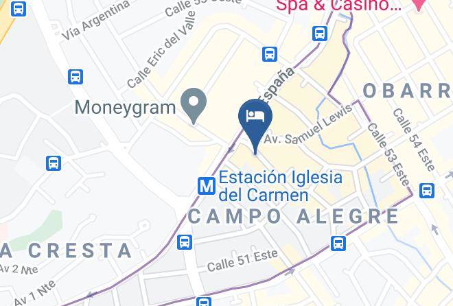 Bella Vista - Eurostars Panama City Maps