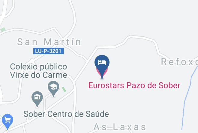 Eurostars Pazo De Sober Map