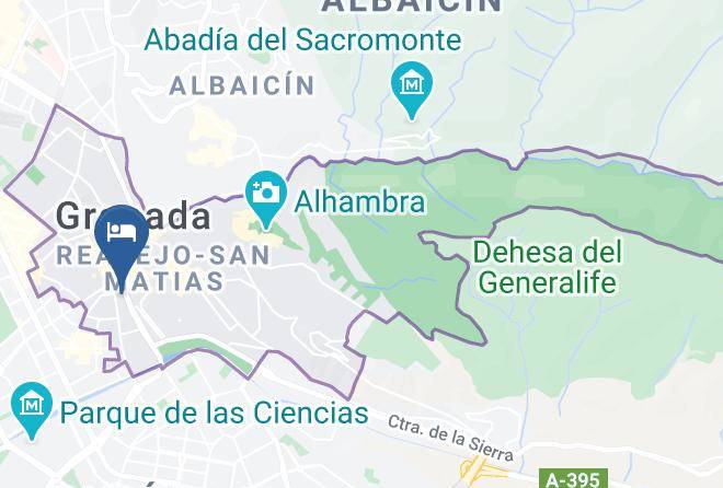 Granada - Eurostars Puerta Real Maps