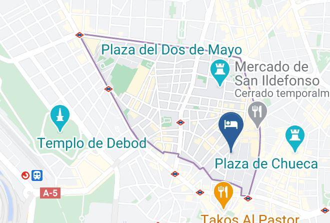 Madrid - Eurosuite Malasana 205 Maps
