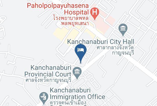Amphoe Mueang Kanchanaburi - Eurotel Hotel Maps