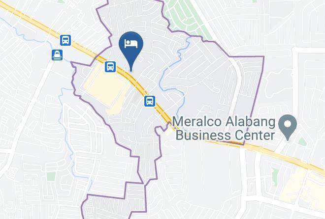 Metro Manila - Eurotel Las Pinas Maps
