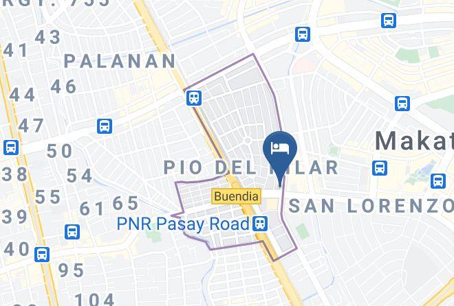 Metro Manila - Eurotel Makati Hotel Maps