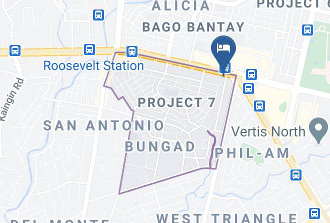 Metro Manila - Eurotel North Edsa Maps