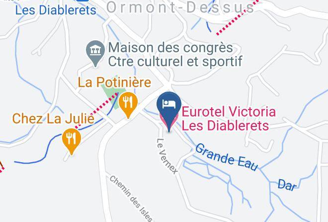 Aigle - Eurotel Victoria Les Diablerets Maps
