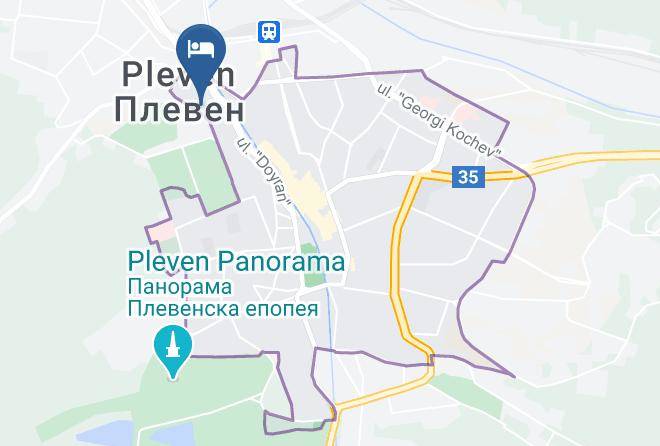 Pleven - Eurovelo 6 Krushovene Maps