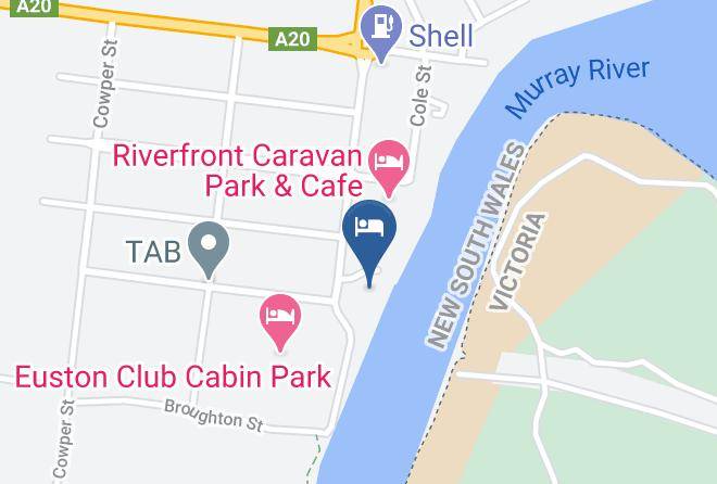 Balranald - Euston Club Motel Maps