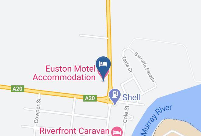 Balranald - Euston Motel Accommodation Maps