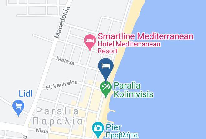 Pieria - Eutopia Hotel Maps