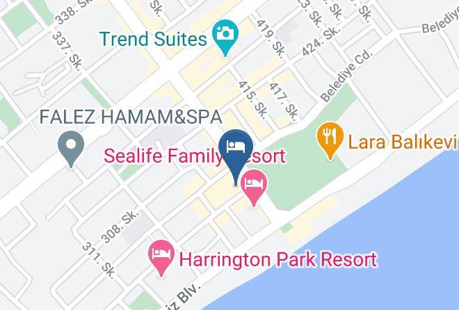 Konyaalti - Eva Boutique Hotel Maps