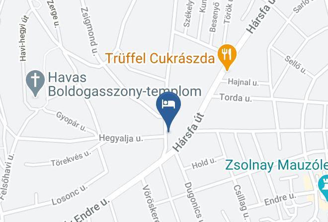 Pecs - Eva Hotel Maps