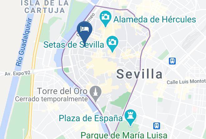 Seville - Eva Recommends San Vicente Maps