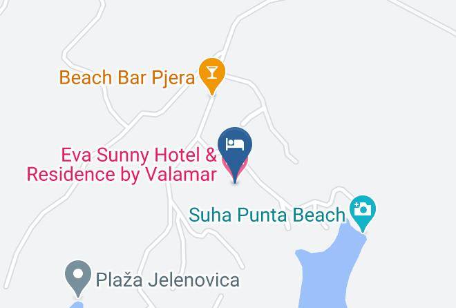 Rab - Eva Sunny Hotel & Residence By Valamar Maps