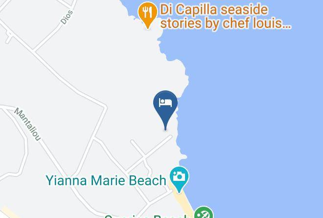 Cyprus - Evalena Beach Hotel Maps