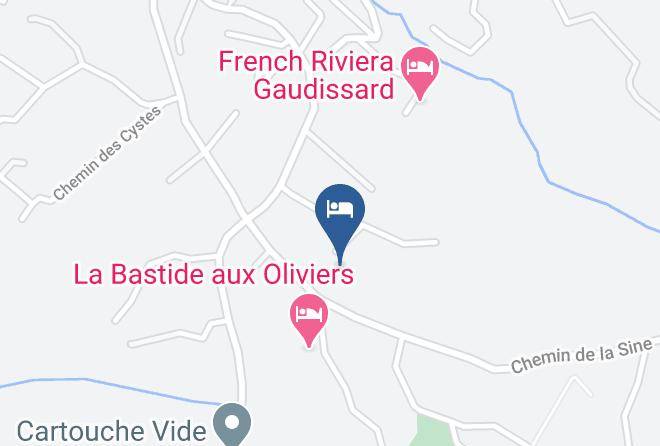 Evancy Vence Les Jardins D'azur Map