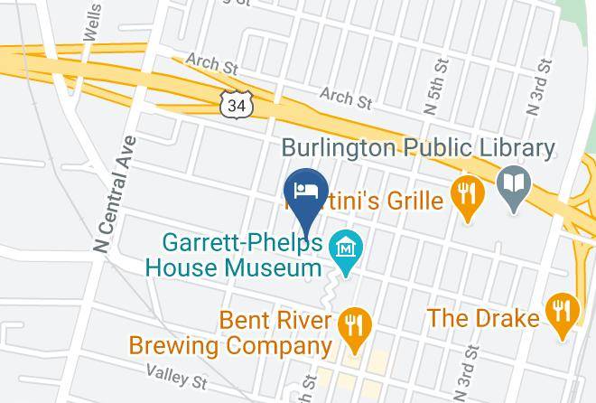 Des Moines - Evans' Holly Grove Inn Maps