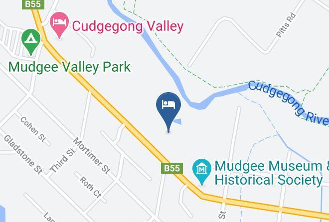 Mid Western Regional - Evanslea Luxury Boutique Accommodation Mudgee Maps