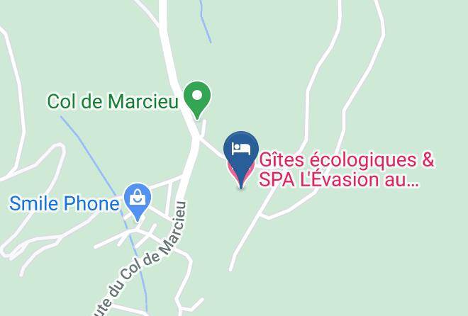 Isere - Gites Ecologiques & Spa L'evasion Au Naturel En Chartreuse Maps