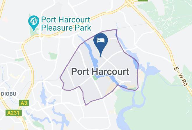Port Harcourt - Evaville Hotel N Lounge Maps