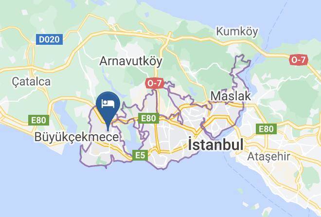 Esenyurt - Evay Suite Spa & Wellness Hotel Esenyurt Maps