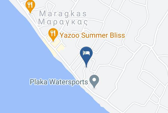 Naxos - Evdokia Hotel Maps
