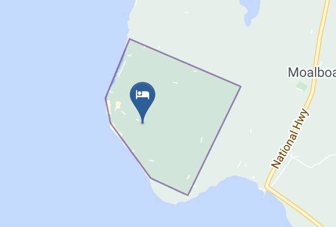 Eve's Kiosk Dive Resort Map