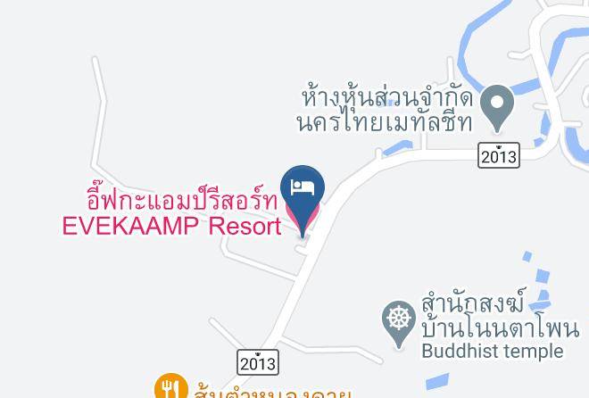 Amphoe Nakhon Thai - Evekaamp Resort Maps